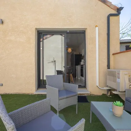 Le Sequoia - Maison Individuelle, Climatisee, Terrasse, Parking Prive